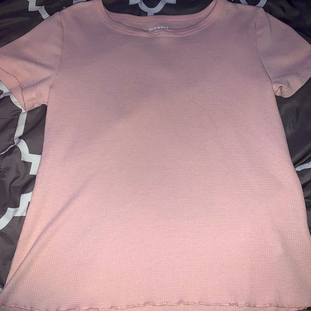 Pink plain shirt
